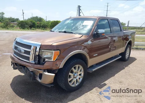 2012 Ford F-150 King Ranch из США, поврежденный, VIN 1FTFW1ET2CKD09947